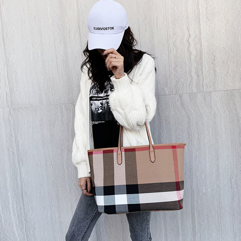 Classic Plaid Tote